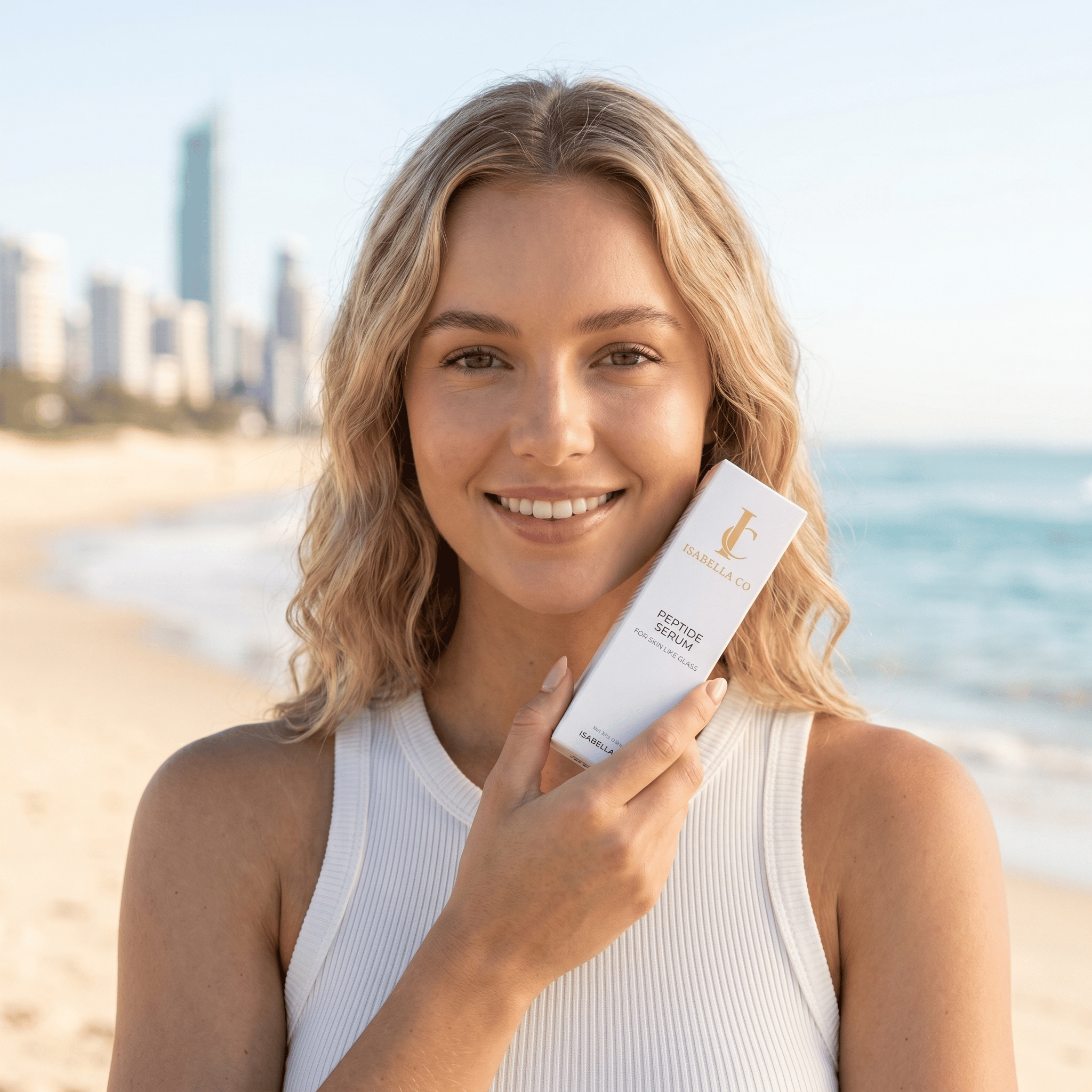 Isabella Co model beach 2